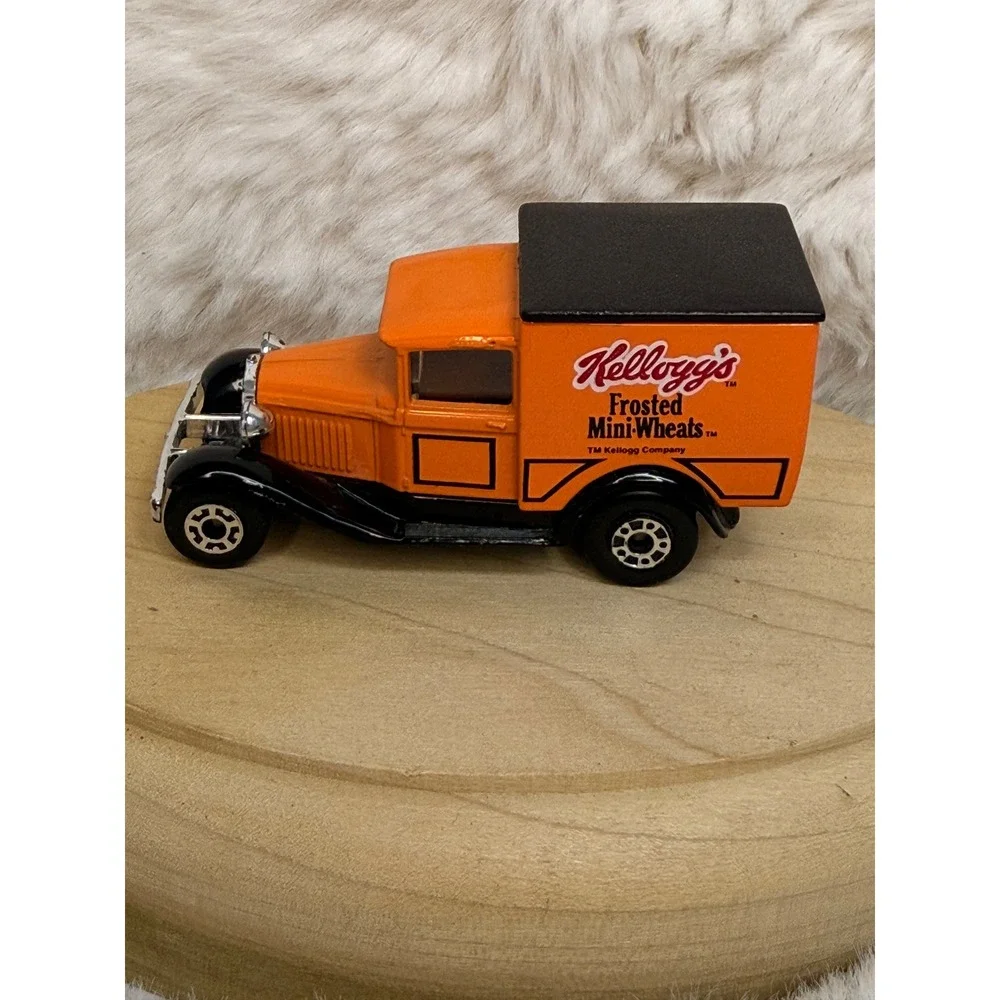 Matchbox Model A Ford Kellogg's Frosted Mini-Wheats Orange Delivery Van 1979